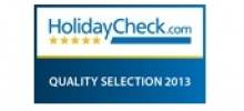 Zertifikat HOLIDAY CHECK QUALITY SELECTION 2013